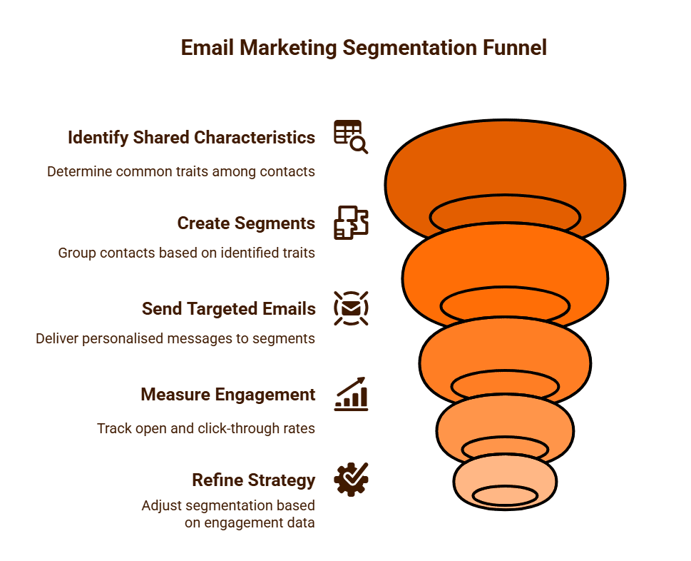 Email Marketing Segmentation Funnel Purge Digital