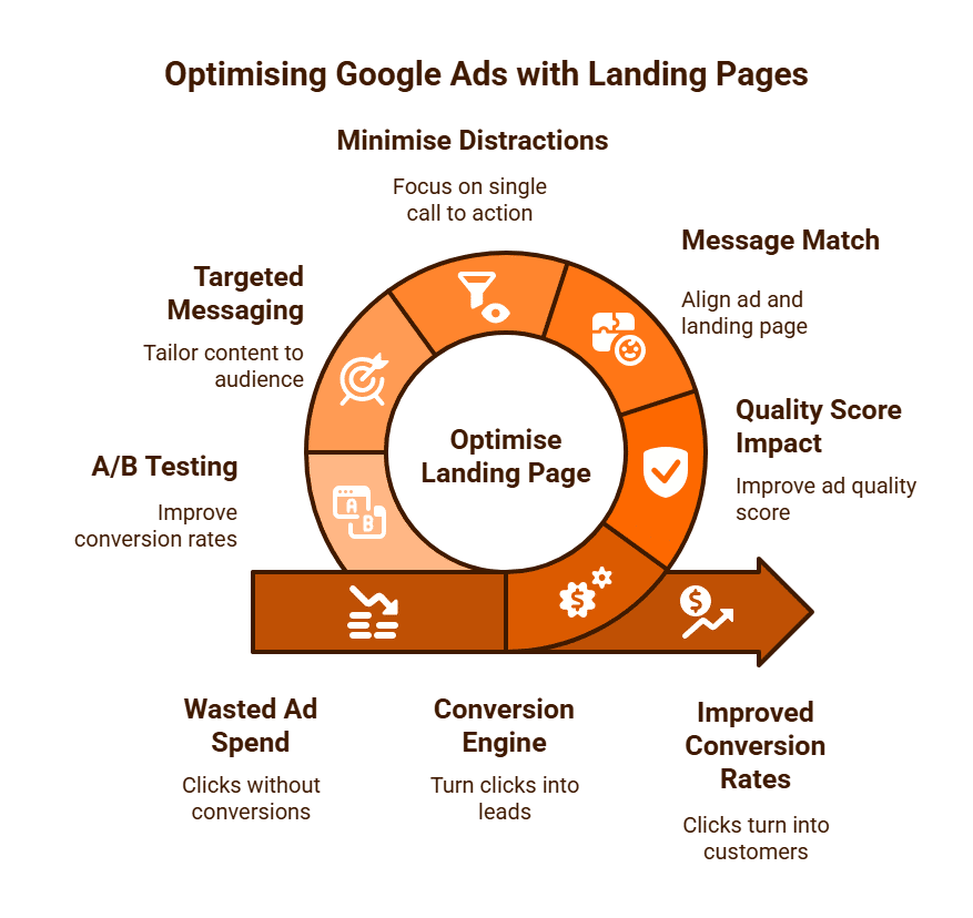 Optimising Google Ads with Landing Pages Purge Digital